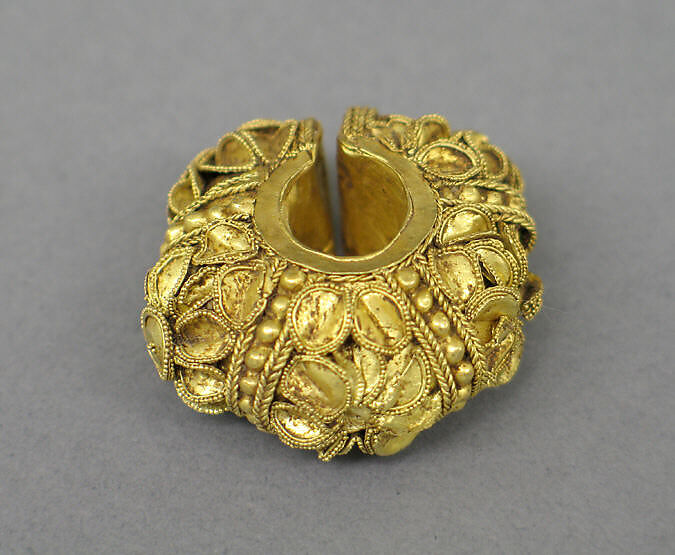 Ear Ornament, Gold, Indonesia (Java) 