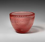 Mezza Filigrana, no. 3616, Carlo Scarpa (Italian, Venice 1906–1978 Sendai, Japan), Glass