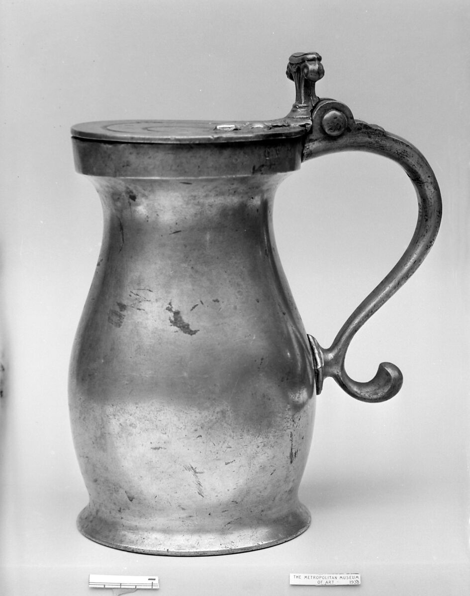 Quart Measure, Pewter, British (American market) 