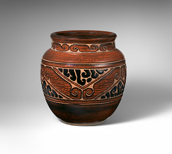 Vase, Emile Lenoble (French, Paris 1875–1939 Choisy le Roi), Stoneware