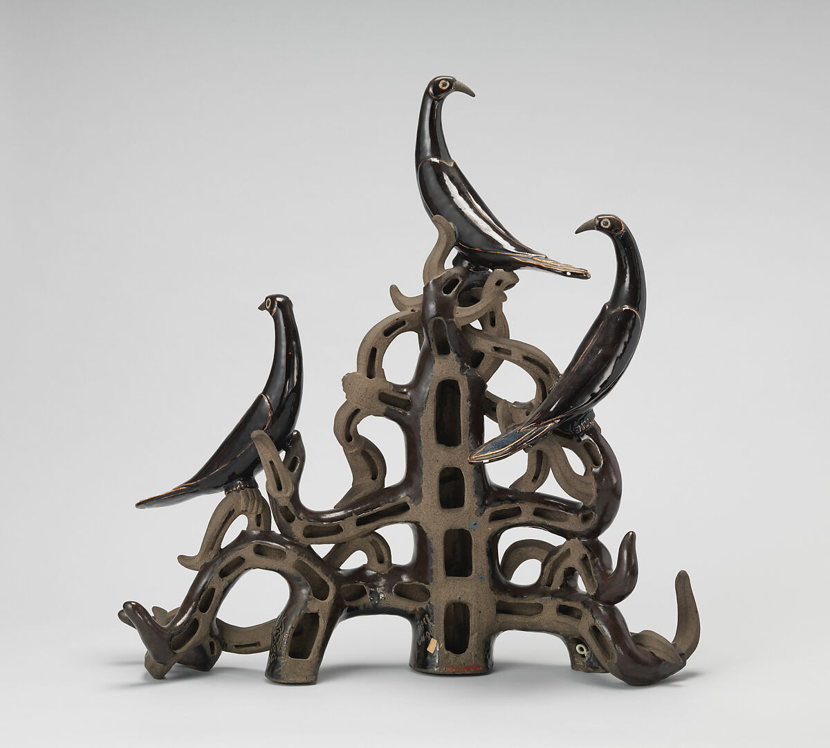 Sculpture, Séraphin Soudbinine (French (born Russia), Nijni- Novgorod 1870–1944), Stoneware