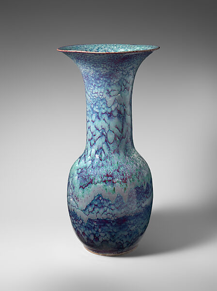 Vase, Ruskin Pottery (British, 1898–1933), Stoneware