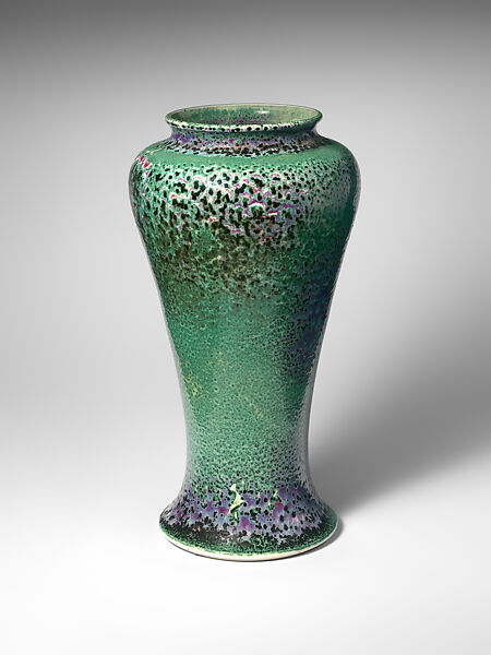 Vase, Ruskin Pottery (British, 1898–1933), Stoneware
