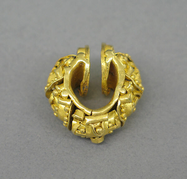 Ear Ornament, Gold, Indonesia (Java) 