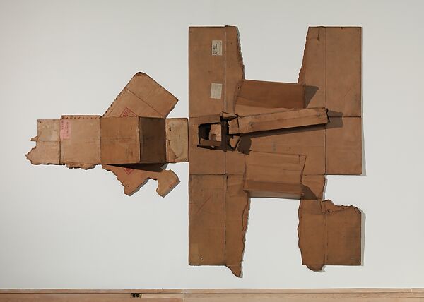 Bande de Sureté / Twin City / Nipples (Cardboard), Robert Rauschenberg (American, Port Arthur, Texas 1925–2008 Captiva Island, Florida), Cardboard 