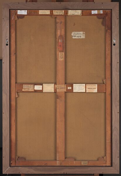 Woman in a Chemise in an Armchair, Pablo Picasso (Spanish, Malaga 1881–1973 Mougins, France), Oil on canvas