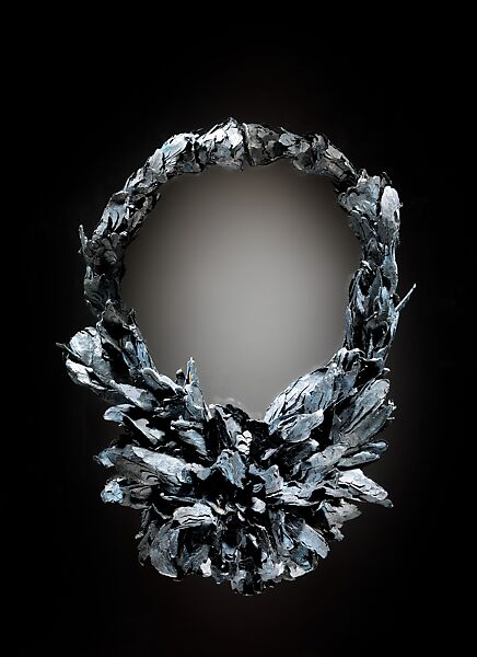 Necklace, Attai Chen (Israeli, Jerusalem 1979-2023), Paper, paint, coal, glue, and linen