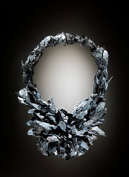 Necklace, Attai Chen (Israeli, Jerusalem 1979-2023), Paper, paint, coal, glue, and linen