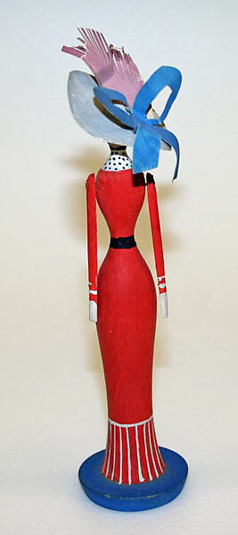 Doll, Max Snischek (German, Dürnkrut 1891–1968 Hinterbrühl), Painted wood and paper