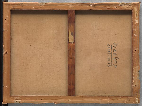 Pears and Grapes on a Table, Juan Gris (Spanish, Madrid 1887–1927 Boulogne-sur-Seine), Oil on canvas