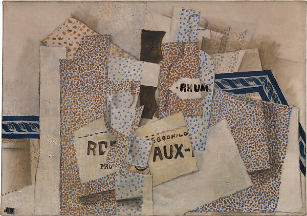 Papier Collé 1913 by Georges Braque