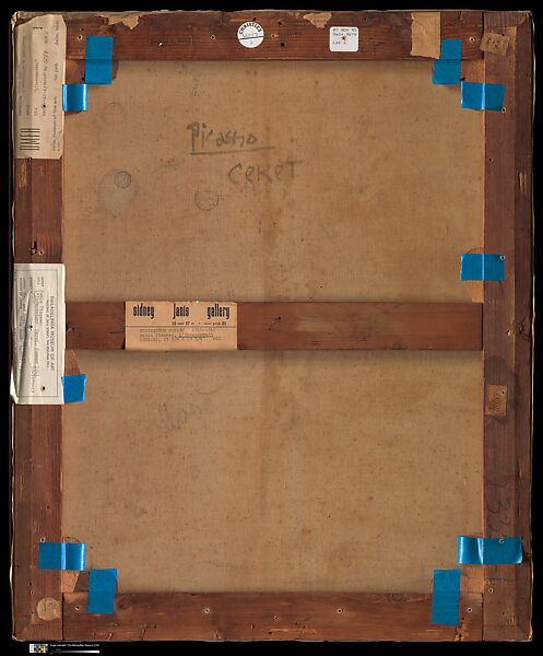 Still Life with Fan: "L'Indépendant", Pablo Picasso (Spanish, Malaga 1881–1973 Mougins, France), Oil on canvas