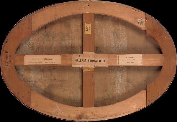 The Scallop Shell: "Notre Avenir est dans l'Air", Pablo Picasso (Spanish, Malaga 1881–1973 Mougins, France), Enamel and oil on canvas