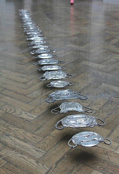 Endless Sugar, Cornelia Parker (British, born Cheshire, 1956), Silver-plate and tinned copper wire 