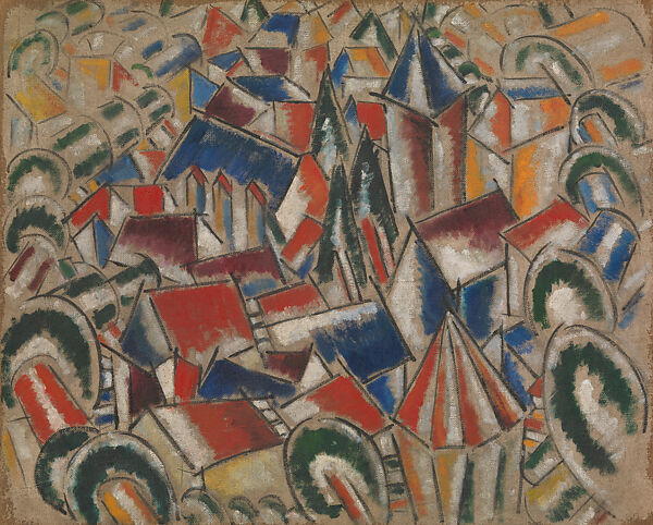 The Village, Fernand Léger  French, Oil on canvas