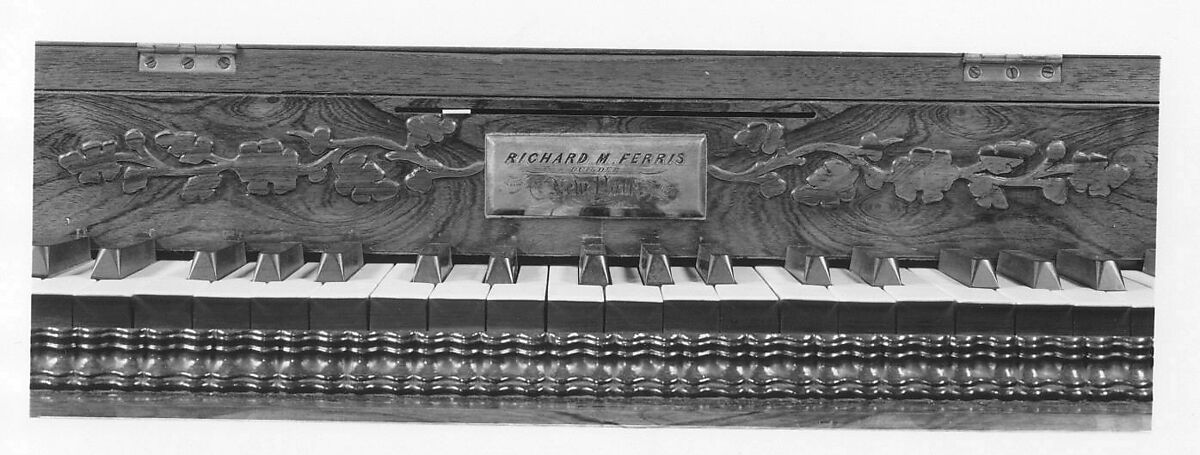 Pipe Organ, Richard M. Ferris (American, 1818–1858 New York), Wood, metal, various materials, American