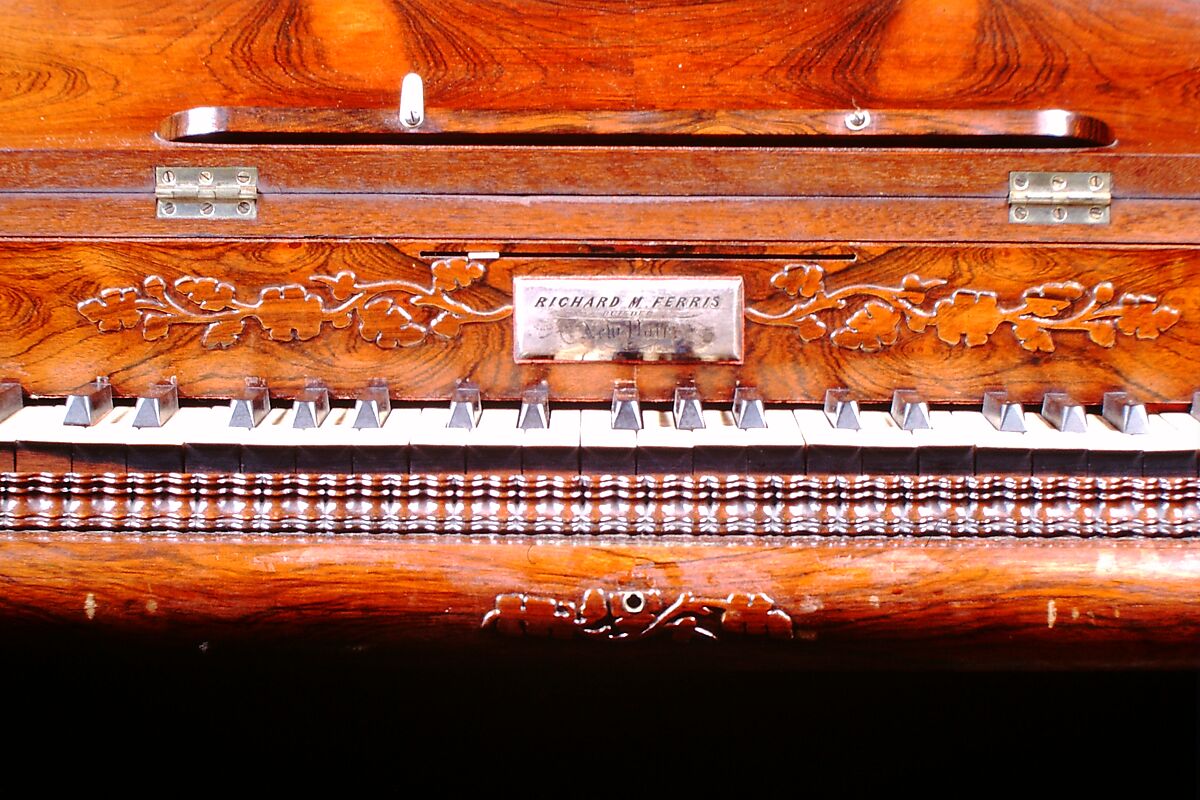 Pipe Organ, Richard M. Ferris (American, 1818–1858 New York), Wood, metal, various materials, American