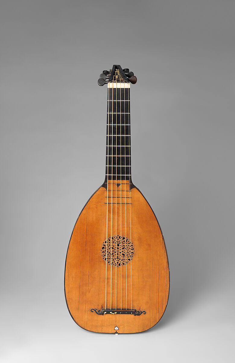 Lute, Sixtus Rauchwolff (German, Augsburg 1556?–after 1629), Rosewood, ivory, wood, ebony, German