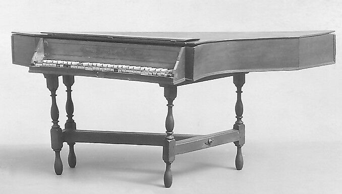 Bentside Spinet, Thomas Hitchcock (British, London ca. 1685–after 1733 London), Wood, various materials, British