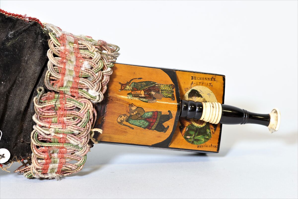 Cornemuse Béchonnet, Joseph Bechonnet (Effiat, Puy de Dome, 1820–1900), Wood, ivory, sheep or cowhide, leather, velvet, French