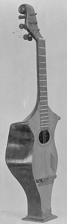 Guitar, Wood, various materials, European 