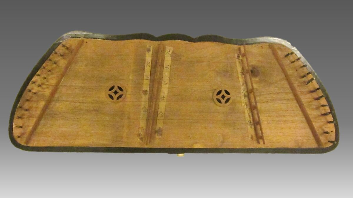 Yangqin  (揚琴), Wood, brass., Chinese