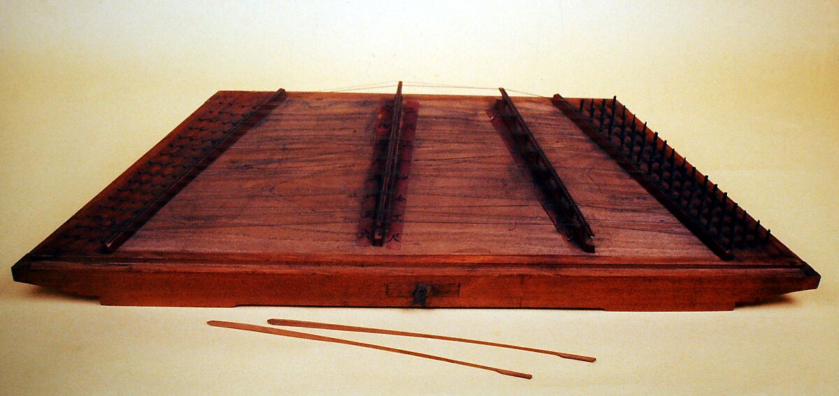 Yangqin  (揚琴), Wood, wire, bamboo, Chinese