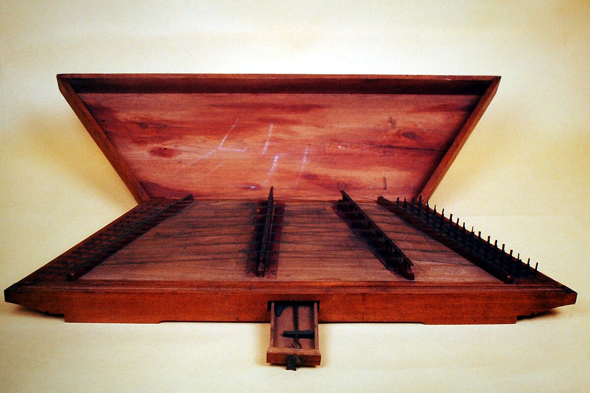 Yangqin  (揚琴), Wood, wire, bamboo, Chinese