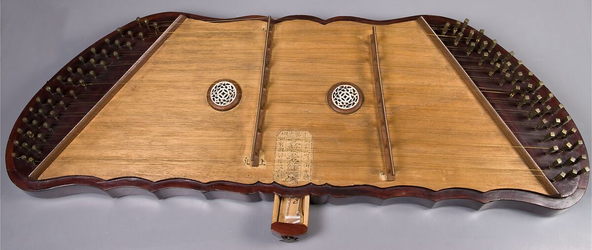 Yangqin (揚琴 ), Shop of Refined Tones, Guangzhou (Canton), Wood, brass, Chinese 