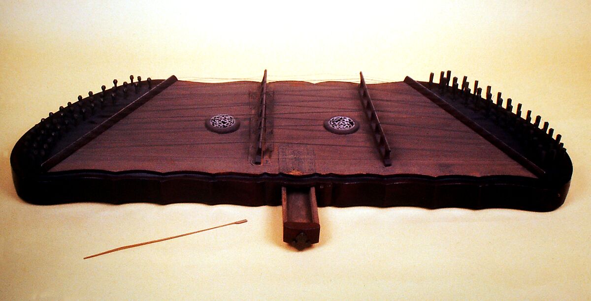 Yangqin (揚琴 ), Shop of Refined Tones, Guangzhou (Canton), Wood, brass, Chinese