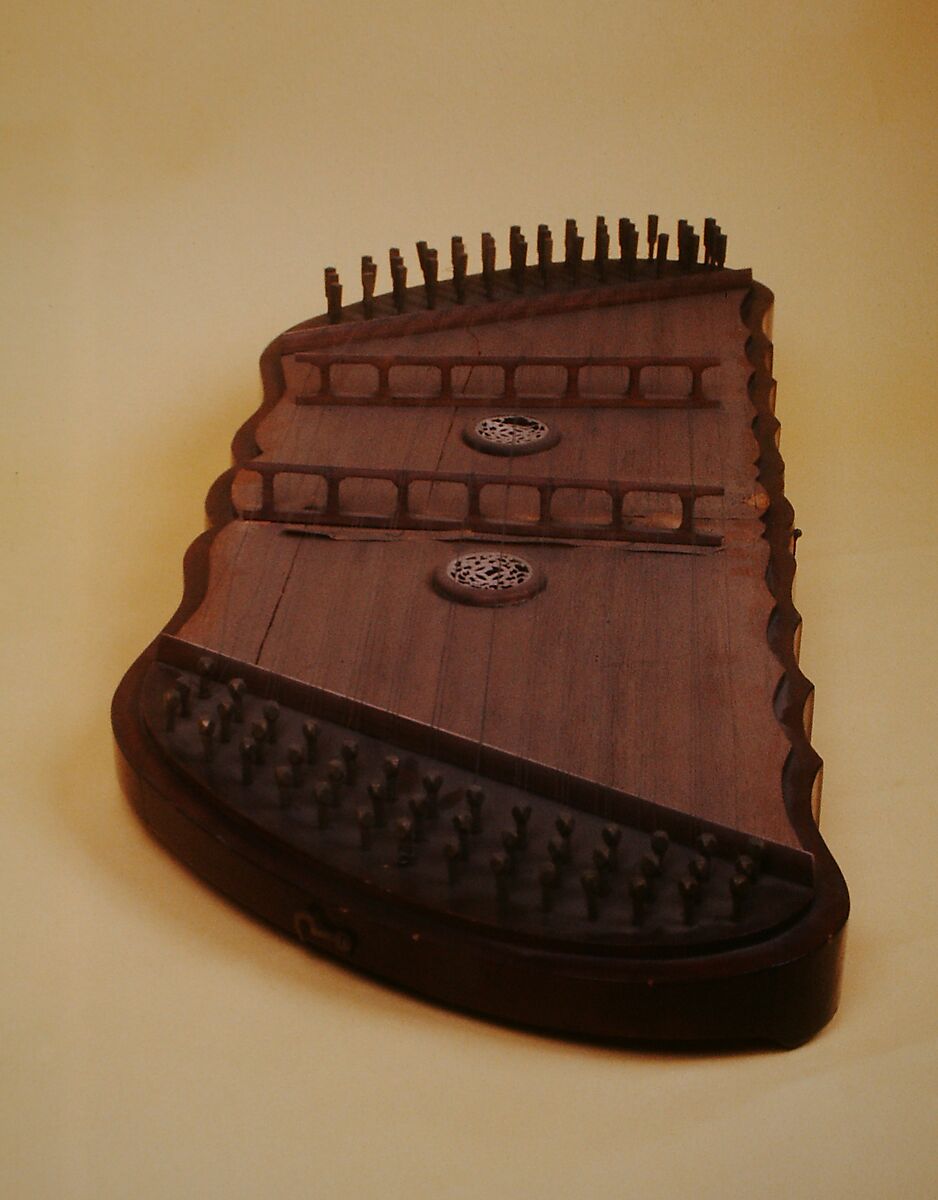 Yangqin (揚琴 ), Shop of Refined Tones, Guangzhou (Canton), Wood, brass, Chinese