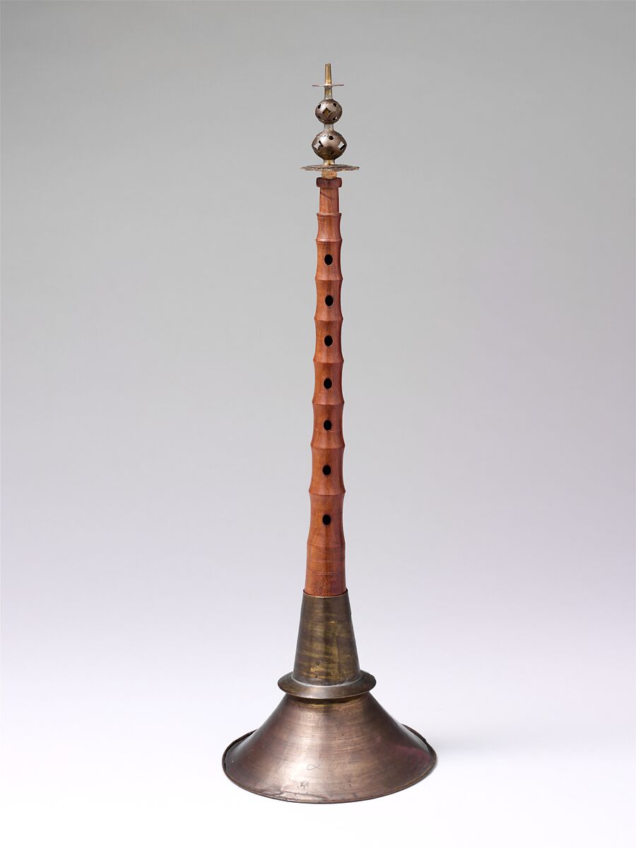 Suona (嗩吶 ), Rosewood, brass., Chinese 