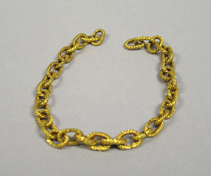 Link Chain, Gold, Indonesia (Java) 