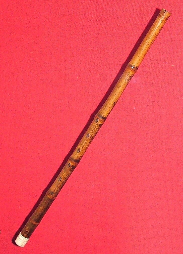 Xiao (簫 ), Bamboo and ivory, Chinese