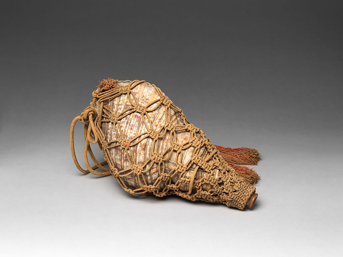 Horagai or Rappakai, Shell; triton, tritonis., Japanese