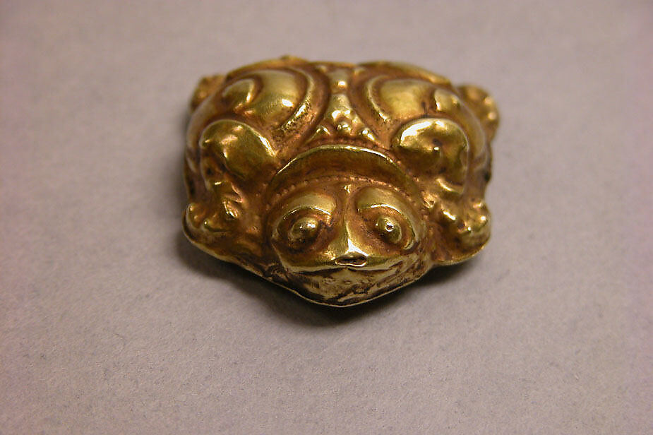 Ornament in the Shape of a Frog, Gold, Indonesia (Java) 
