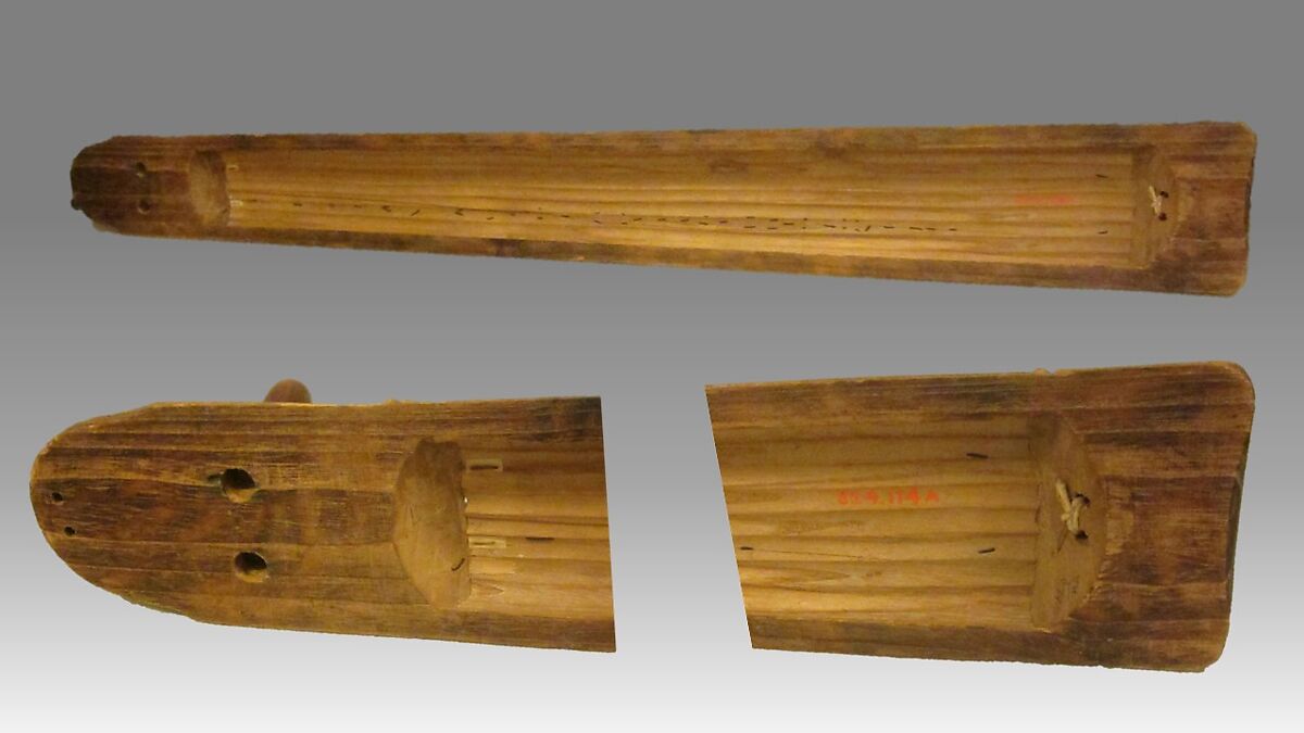 Nigenkin ( 二弦 琴 ), possibly by Asano Tōshichi (Japanese), Bamboo or kiri wood, Japanese