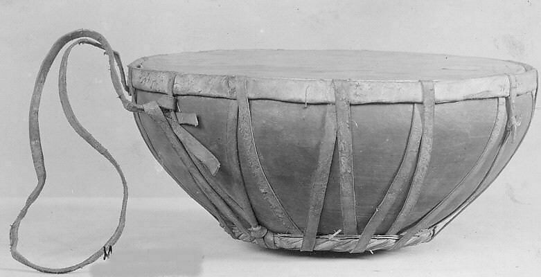 Tāśā (drum), Pottery, hide,wood, Indian (north) 
