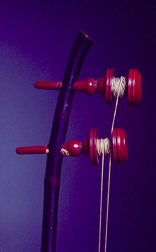 Haegŭm ( 해금 ), Bamboo, iron, wood, brass, Korean