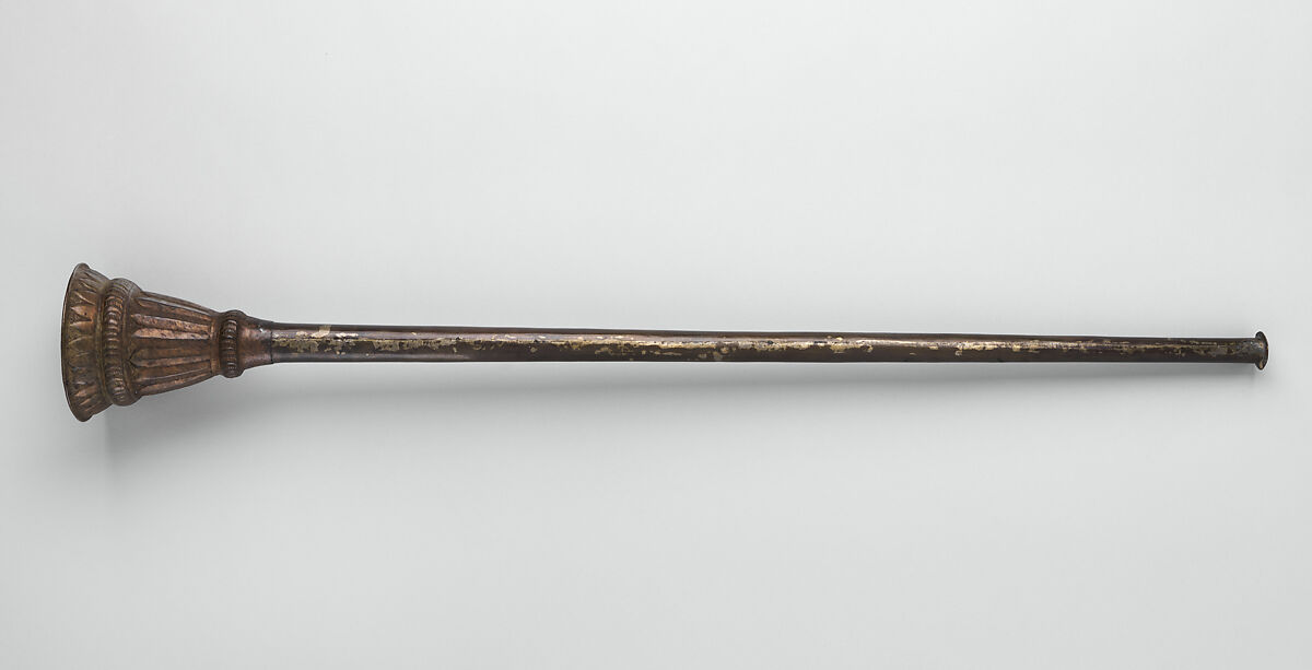 Turhā or Karnā, Brass, Indian