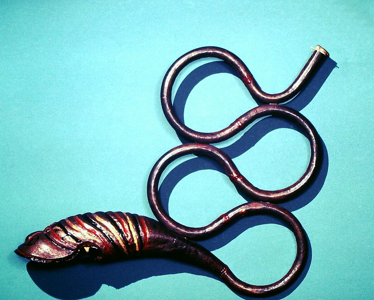 Nagphani, Copper, polychrome, Nepal or India