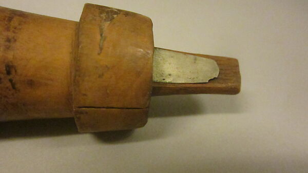 Moose Moose, wood, brass, hide, Native American (Sauk, Fox or Chippewa)