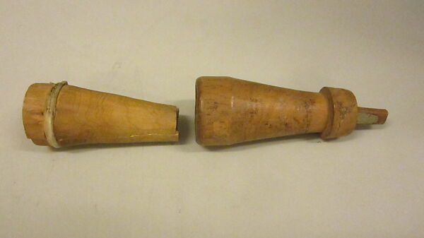 Moose Moose, wood, brass, hide, Native American (Sauk, Fox or Chippewa)