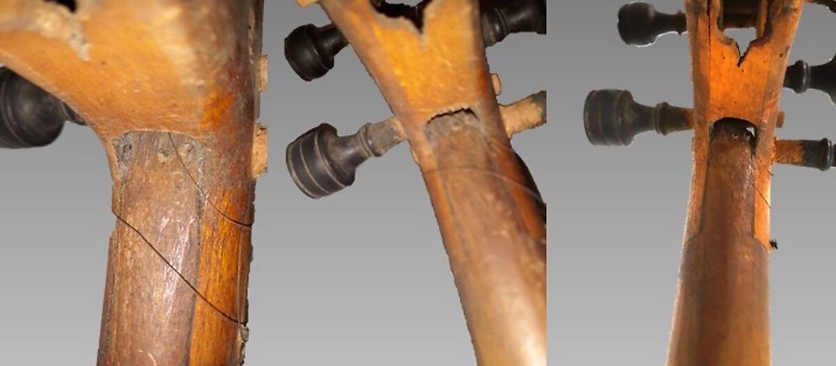 Tār, Wood, bladder?, bone, mother-of-pearl, Iranian (Persian)