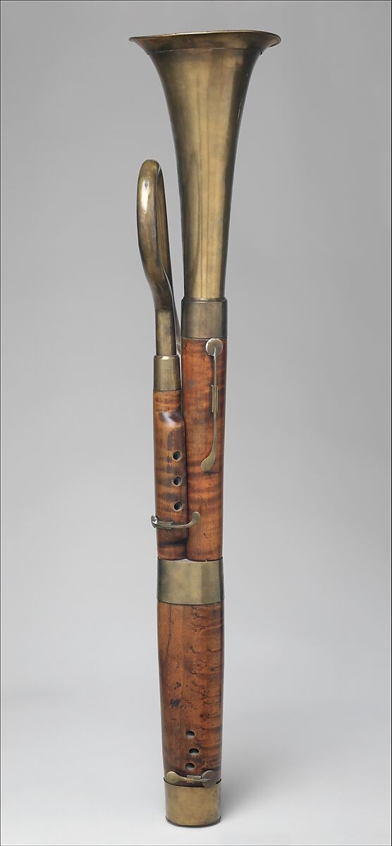 Russian Bassoon, Martin (Jean François frères or fils?) Paris or La Couture (?), Brass and wood, French 