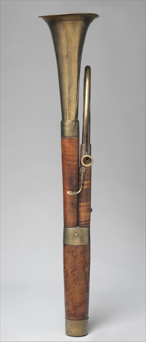 Russian Bassoon, Martin (Jean François frères or fils?) Paris or La Couture (?), Brass and wood, French