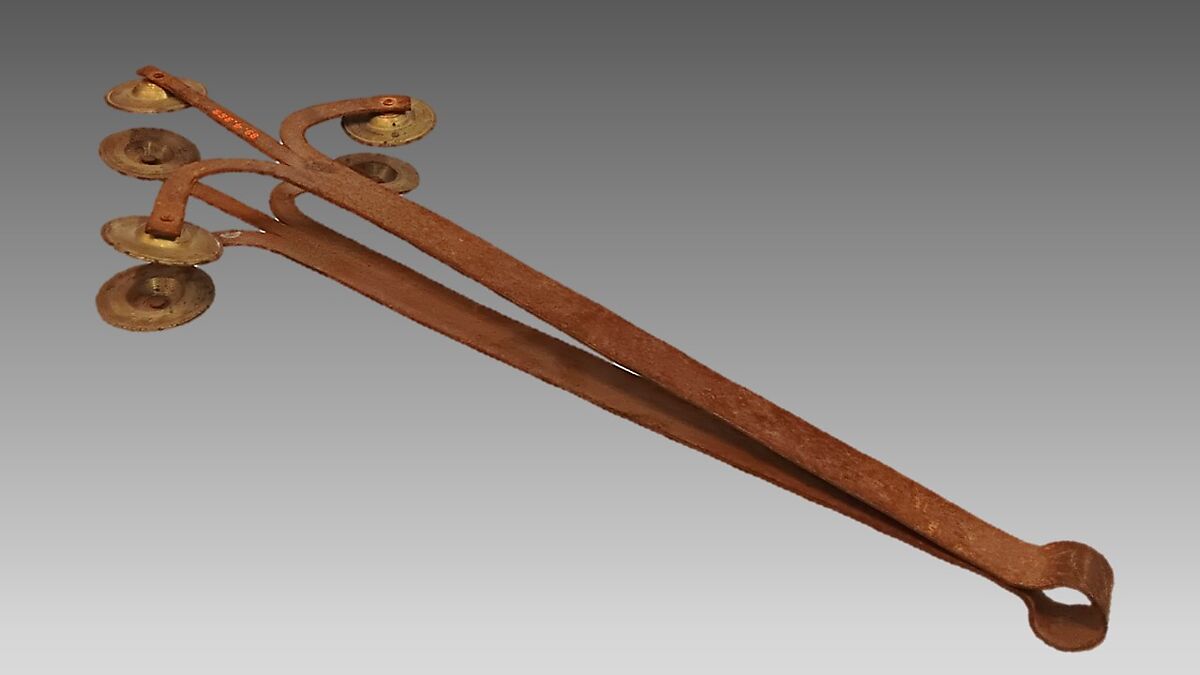Zilli mașa, Iron and brass, Turkish