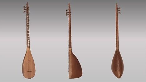 Jōra (small) Sāz,, Wood, Turkish
