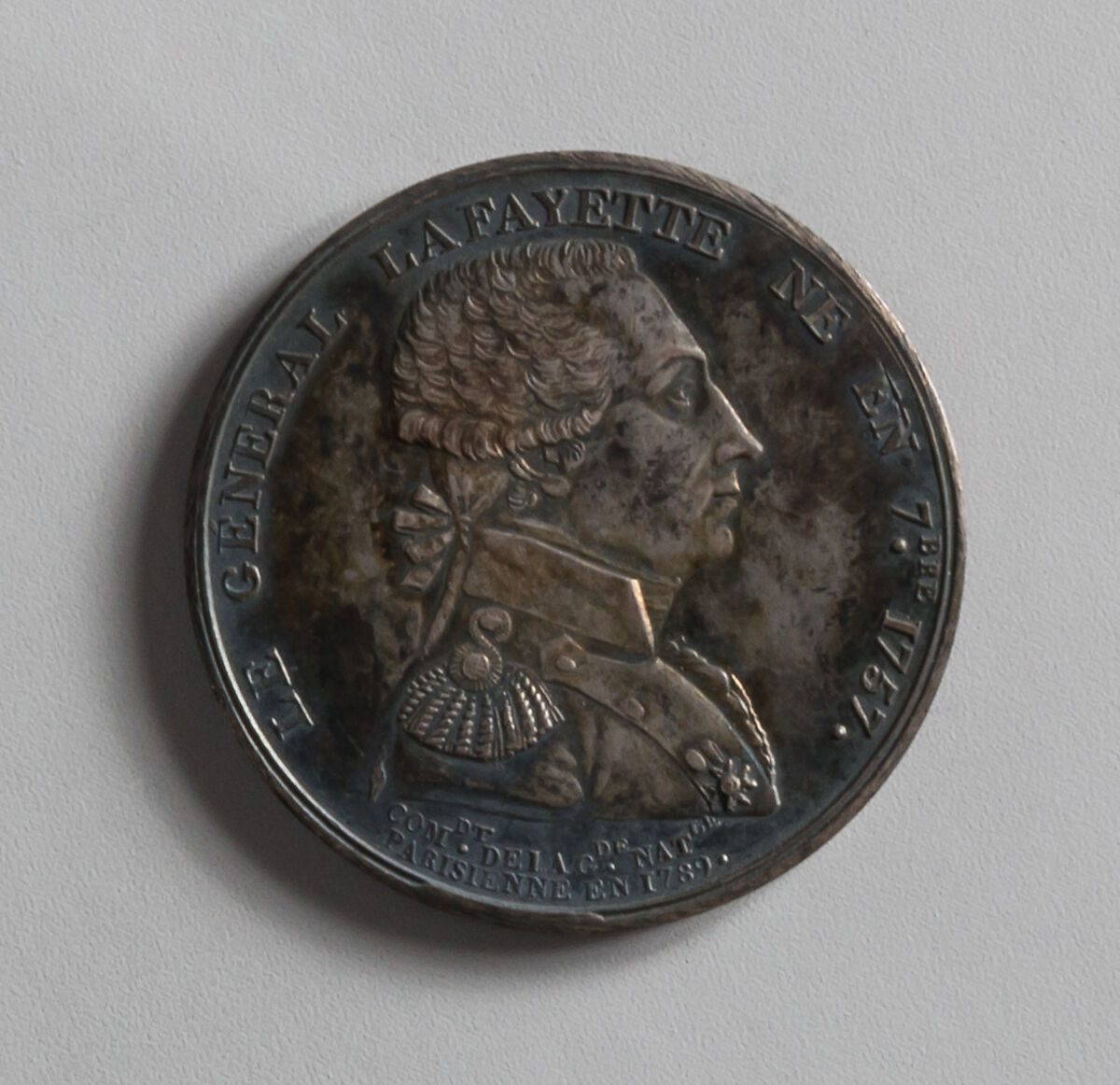 Medal of the Marquis de Lafayette, Silver 