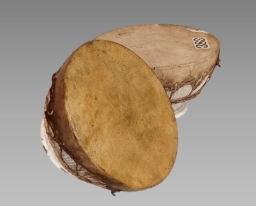 Naqqareh, Clay, parchment, Syrian 
